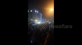 Iran: Large Crowd Gathers During Demonstration in Tehran