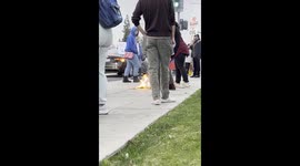 Fresno Protest: American Flag Burned in Anti-US Intervention Rally
