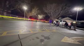 Police respond after shooting at funeral service in Salt Lake, Utah, USA