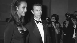 UNCAPTIONED: Iman honours David Bowie with birthday tribute 10 years after his death