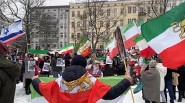 Germany: Protest in Berlin Calls for Secular Iran