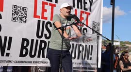 ONE YEAR AFTER THE PALISADES FIRE: THEY LET US BURN PROTEST