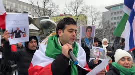 Germany: Protest in Berlin Calls for Secular Iran