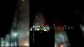 Iran: Protesters Torch Tehran Police Buildings