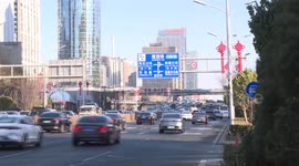 China: Persistent strong winds lash Chinese capital