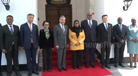 Tanzania: President Hassan meets Chinese FM Wang Yi