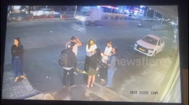 Six Escape by a Hair’s Breadth as Drunk-Driven Car Launches Over Divider in Bengaluru