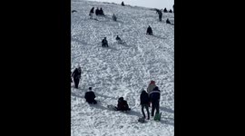 Sliding mishap causes collision in Ifrane, Morocco