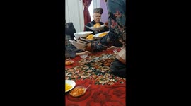 Traditional Minangkabau Wedding in Indonesia Showcases Unique Serving Skill and Ritual Dining