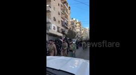 Syria: The Syrian army secures the exit of a number of residents from Sheikh Maqsoud neighborhood, after the SDF used them as human shields and prevented their exit during the past few hours