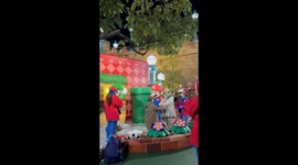 Heartfelt marriage proposal creates magical moment at Tokyo Disneyland in Tokyo, Japan