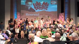 Wedding Renewals Ceremony at the 2026 Parkes Elvis Festival in Parkes, NSW, Australia