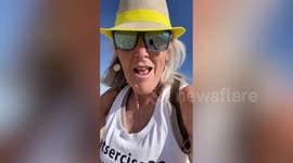 Woman wears different hat everyday for five years for charity