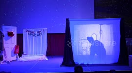 Pearls Daily blends burlesque, cabaret, comedy, dance, and shadow puppetry