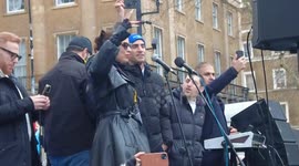 British Iranians support the uprising in Iran demonstration in London, UK