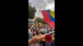 Colombians show support for leaders amid US military threat