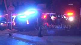 US, Phoenix: Mesa Suspect Crashes After Fleeing From Police