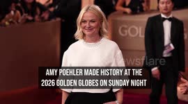 Amy Poehler wins first-ever Best Podcast award at 2026 Golden Globes