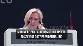 Marine Le Pen Launches Court Appeal to Salvage 2027 Presidential Bid