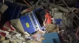 Rescue teams search for survivors from landfill site disaster in the Philippines