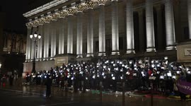 Demonstrators protest against killing of women in Lyon
