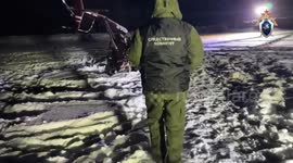 Russian investigators examine wreckage after deadly helicopter crash in Perm