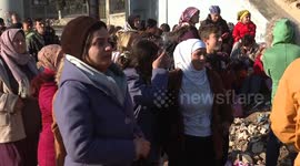 Syrian army continues civilian evacuations in Aleppo amid tensions with SDF