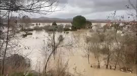Severe weather triggers widespread flooding across Albania