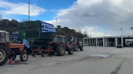 Farmers begin 48-hour road blockade across Greece