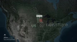 MOTION GRAPHICS - ICE shooting kills woman, 37, in US state of Minnesota