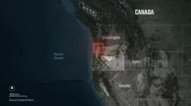 MOTION GRAPHIC - 2 injured in federal agent shooting in Portland: Police