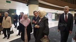 Turkish first lady meets Malaysian PM's wife in Ankara