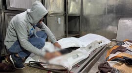 Palestinians mourn relatives killed in Israeli strike despite Gaza ceasefire