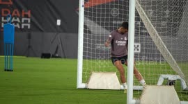 Real Madrid train in Jeddah ahead of Spanish Super Cup final