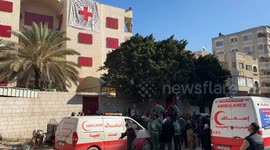 Solidarity protest held In Gaza for Palestinian prisoners