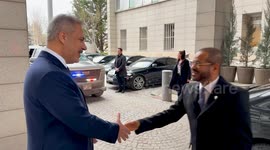 Turkish Foreign Minister meets Omani counterpart in Ankara