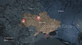 MOTIONGRAPHICS - Russian overnight strike on Kyiv kills four, injures 25, Ukrainian authorities say