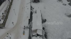 Europe’s arctic cold wave reaches Poland as Vistula River freezes in Krakow