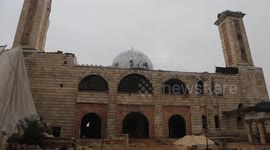 Hassan Mosque in Aleppo used as military headquarters by YPG/SDF terror group