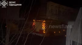 Russian strike on Odesa injures five; kindergarten and school damaged