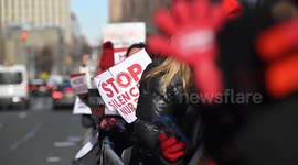 US: 15,000 NYC Nurses Nurses Go On Strike 2