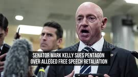 Senator Mark Kelly Sues Pentagon Over Alleged Free Speech Retaliation