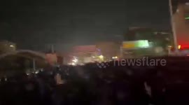 Iran: Footage from a protest in Tehran