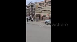 Syria: Supporters of the QSD organization are attacking a headquarters of the U.S. forces in the city of Qamishli, in protest against the control of the Syrian Arab Army over the Al-Ashrafiyah and Sheikh Maqsoud neighborhoods in the city of Aleppo