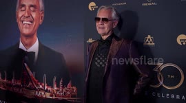 UNCAPTIONED: Andrea Bocelli to join Mariah Carey at Winter Olympics opening ceremony