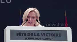 UNCAPTIONED: Marine Le Pen Launches Court Appeal to Salvage 2027 Presidential Bid