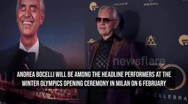 Andrea Bocelli to join Mariah Carey at Winter Olympics opening ceremony