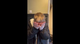 Mum records her autistic son's wholesome reaction to brand new autistic Barbie doll