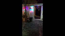 Dog's House Gets Christmas Decorations Too