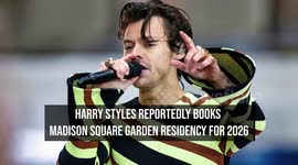 Harry Styles reportedly books Madison Square Garden residency for 2026